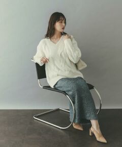 URBAN RESEARCH ROSSO / アーバンリサーチ ロッソ スカート | ラメシャギーニットスカート