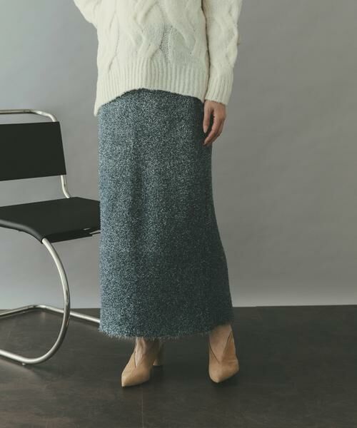 URBAN RESEARCH ROSSO / アーバンリサーチ ロッソ スカート | ラメシャギーニットスカート | 詳細1
