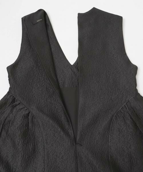 URBAN RESEARCH ROSSO / アーバンリサーチ ロッソ ワンピース | ジャガードフォルムレイヤードワンピース | 詳細12