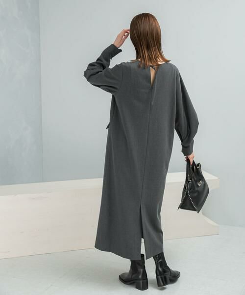 URBAN RESEARCH ROSSO / アーバンリサーチ ロッソ ワンピース | タックスリーブストレートワンピース | 詳細12