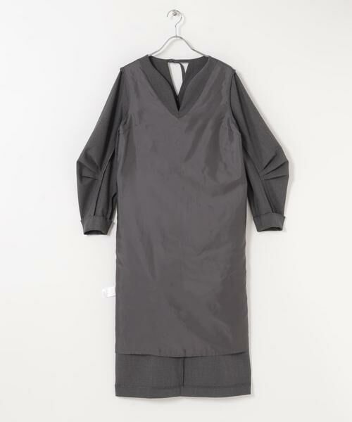 URBAN RESEARCH ROSSO / アーバンリサーチ ロッソ ワンピース | タックスリーブストレートワンピース | 詳細16