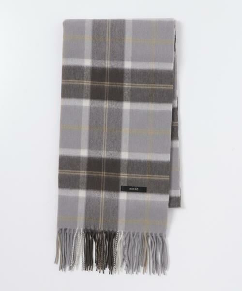 URBAN RESEARCH ROSSO / アーバンリサーチ ロッソ マフラー・ショール・スヌード・ストール | カシミヤ混チェックストール | 詳細9