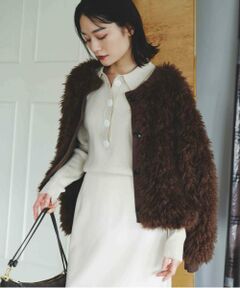 URBAN RESEARCH ROSSO / アーバンリサーチ ロッソ ニット・セーター | THINK FUR　2Way Fur Knit Tops