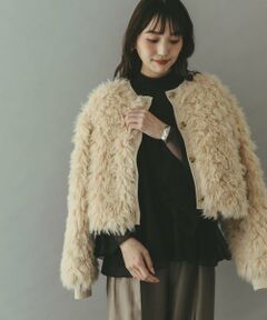 URBAN RESEARCH ROSSO / アーバンリサーチ ロッソ ニット・セーター | THINK FUR　2Way Fur Knit Tops