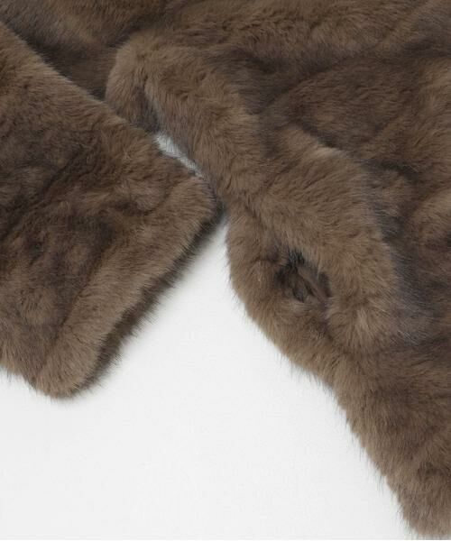 URBAN RESEARCH ROSSO / アーバンリサーチ ロッソ その他アウター | THINK FUR　Border Fur Coat | 詳細2