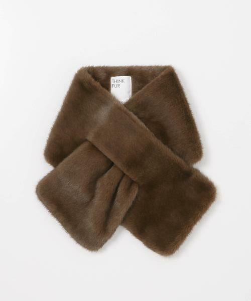 URBAN RESEARCH ROSSO / アーバンリサーチ ロッソ マフラー・ショール・スヌード・ストール | THINK FUR　Mink Like Fur Tippet | 詳細1