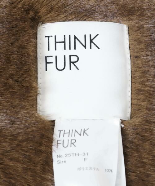 URBAN RESEARCH ROSSO / アーバンリサーチ ロッソ マフラー・ショール・スヌード・ストール | THINK FUR　Mink Like Fur Tippet | 詳細3