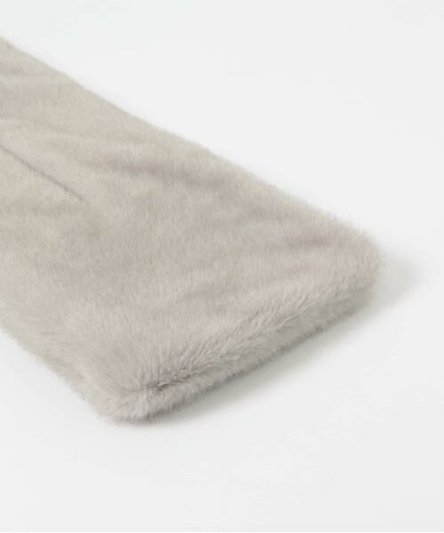 URBAN RESEARCH ROSSO / アーバンリサーチ ロッソ マフラー・ショール・スヌード・ストール | THINK FUR　Mink Like Fur Tippet | 詳細8