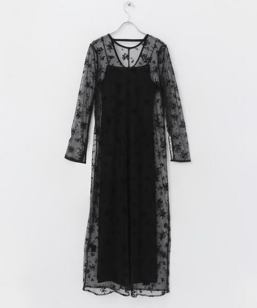 URBAN RESEARCH ROSSO / アーバンリサーチ ロッソ ドレス | kaene　フロッキーベロア2wayドレス | 詳細13