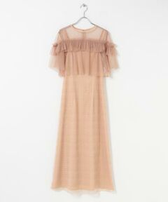 URBAN RESEARCH ROSSO / アーバンリサーチ ロッソ ドレス | kaene　フリルチュールドッキングドレス