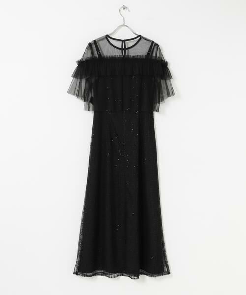 URBAN RESEARCH ROSSO / アーバンリサーチ ロッソ ドレス | kaene　フリルチュールドッキングドレス | 詳細14
