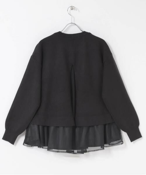 URBAN RESEARCH ROSSO / アーバンリサーチ ロッソ ニット・セーター | Torrazzo Donna　Knit Tulle Tops | 詳細2