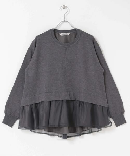 URBAN RESEARCH ROSSO / アーバンリサーチ ロッソ ニット・セーター | Torrazzo Donna　Knit Tulle Tops | 詳細6
