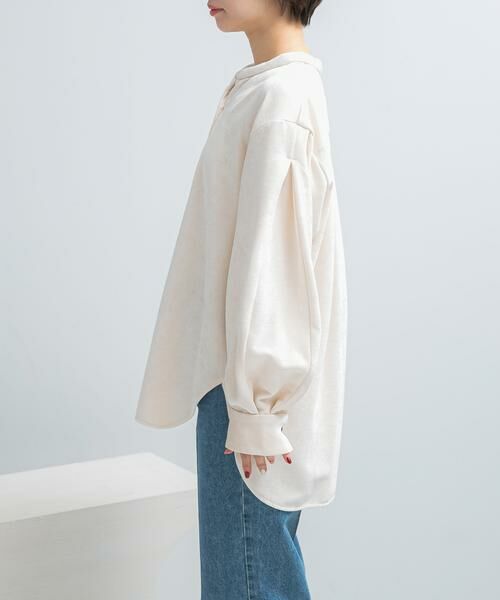 URBAN RESEARCH ROSSO / アーバンリサーチ ロッソ シャツ・ブラウス | YENN　MOLE TWILL SHIRT | 詳細5