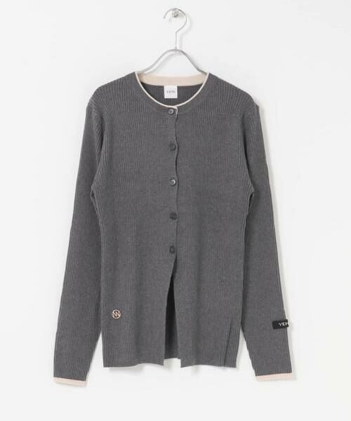 URBAN RESEARCH ROSSO / アーバンリサーチ ロッソ カーディガン・ボレロ | YENN　WOOL RIB CREW CARDIGAN | 詳細8