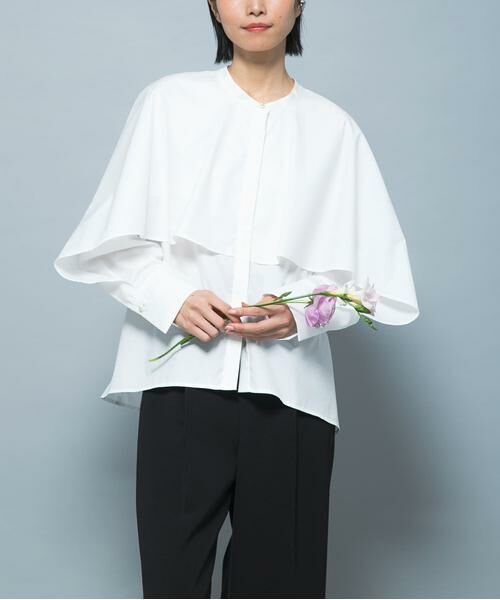 URBAN RESEARCH ROSSO / アーバンリサーチ ロッソ シャツ・ブラウス | 『別注』CHIGNON×ROSSO　ラッフルシャツブラウス | 詳細13