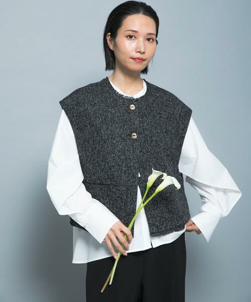 URBAN RESEARCH ROSSO / アーバンリサーチ ロッソ シャツ・ブラウス | 『別注』CHIGNON×ROSSO　ラッフルシャツブラウス | 詳細15