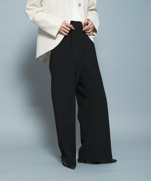 URBAN RESEARCH ROSSO / アーバンリサーチ ロッソ パンツ | CHIGNON　ベルト付きワイドパンツ | 詳細3