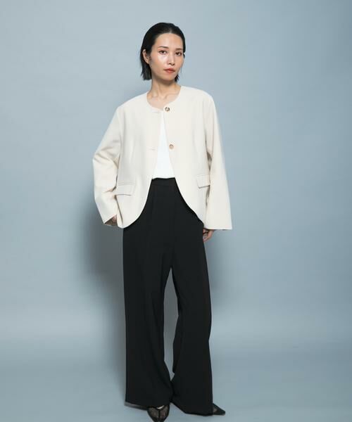 URBAN RESEARCH ROSSO / アーバンリサーチ ロッソ パンツ | CHIGNON　ベルト付きワイドパンツ | 詳細4