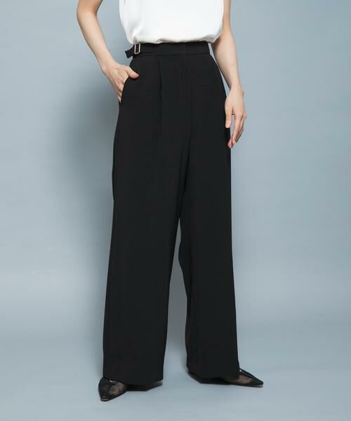 URBAN RESEARCH ROSSO / アーバンリサーチ ロッソ パンツ | CHIGNON　ベルト付きワイドパンツ | 詳細6