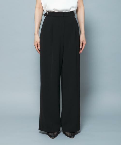 URBAN RESEARCH ROSSO / アーバンリサーチ ロッソ パンツ | CHIGNON　ベルト付きワイドパンツ | 詳細8
