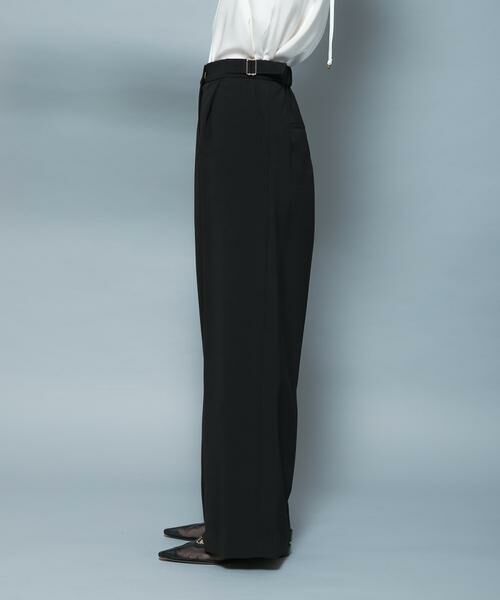 URBAN RESEARCH ROSSO / アーバンリサーチ ロッソ パンツ | CHIGNON　ベルト付きワイドパンツ | 詳細9