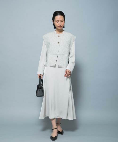 URBAN RESEARCH ROSSO / アーバンリサーチ ロッソ ベスト | 『別注』CHIGNON×ROSSO　ツイードショートベスト | 詳細4