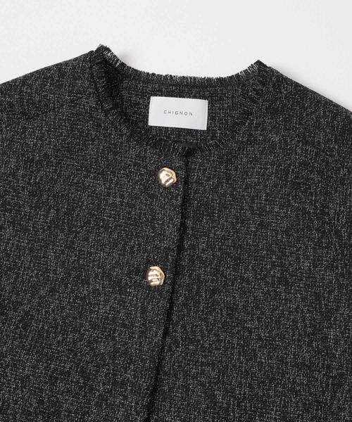 URBAN RESEARCH ROSSO / アーバンリサーチ ロッソ ベスト | 『別注』CHIGNON×ROSSO　ツイードショートベスト | 詳細17