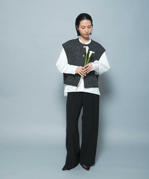 URBAN RESEARCH ROSSO / アーバンリサーチ ロッソ ベスト | 『別注』CHIGNON×ROSSO　ツイードショートベスト | 詳細10