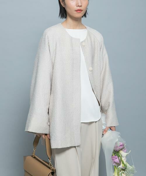 URBAN RESEARCH ROSSO / アーバンリサーチ ロッソ その他アウター | CHIGNON　ネップツイードコート | 詳細18