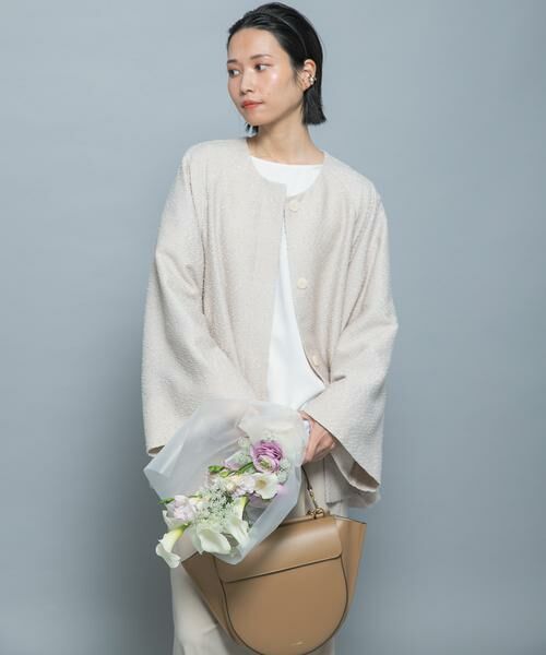 URBAN RESEARCH ROSSO / アーバンリサーチ ロッソ その他アウター | CHIGNON　ネップツイードコート | 詳細19