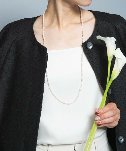 URBAN RESEARCH ROSSO / アーバンリサーチ ロッソ ネックレス・ペンダント・チョーカー | CHIGNON　淡水パールマンテルネックレス（ゴールド）