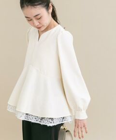 URBAN RESEARCH ROSSO / アーバンリサーチ ロッソ シャツ・ブラウス | 『WEB限定』レイヤードペプラムブラウス