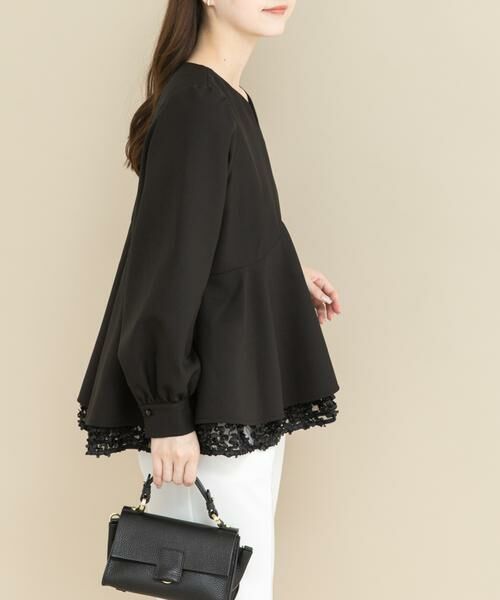 URBAN RESEARCH ROSSO / アーバンリサーチ ロッソ シャツ・ブラウス | 『WEB限定』レイヤードペプラムブラウス | 詳細13