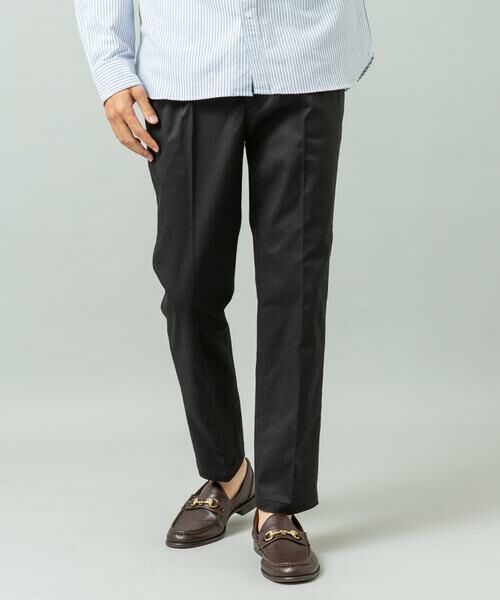 URBAN RESEARCH ROSSO / アーバンリサーチ ロッソ その他パンツ | ストレッチチノスラックス（ブラック）