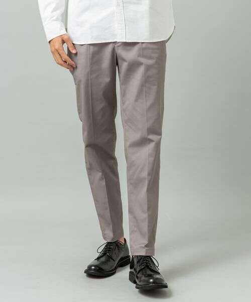URBAN RESEARCH ROSSO / アーバンリサーチ ロッソ その他パンツ | ストレッチチノスラックス（グレー）