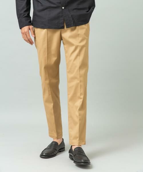 URBAN RESEARCH ROSSO / アーバンリサーチ ロッソ その他パンツ | ストレッチチノスラックス（ベージュ）