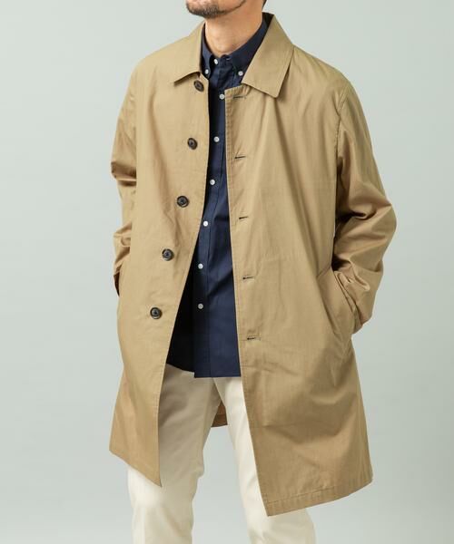 URBAN RESEARCH ROSSO / アーバンリサーチ ロッソ ステンカラーコート | 『撥水』タイプライタースプリングコート | 詳細3