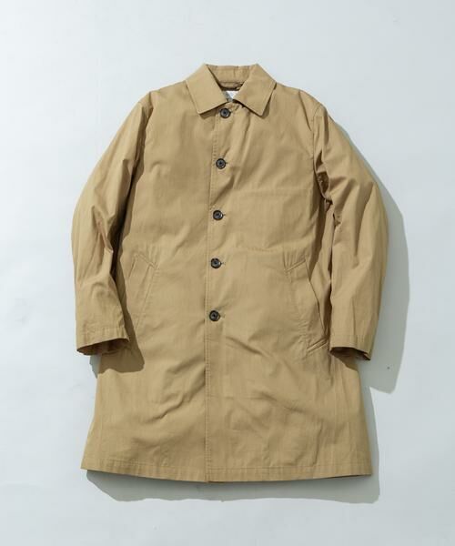 URBAN RESEARCH ROSSO / アーバンリサーチ ロッソ ステンカラーコート | 『撥水』タイプライタースプリングコート（カーキ）