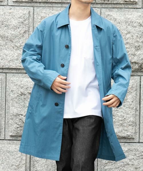 URBAN RESEARCH ROSSO / アーバンリサーチ ロッソ ステンカラーコート | 『撥水』タイプライタースプリングコート | 詳細20
