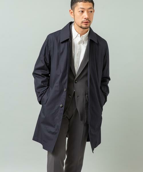 URBAN RESEARCH ROSSO / アーバンリサーチ ロッソ ステンカラーコート | 『撥水』タイプライタースプリングコート | 詳細17