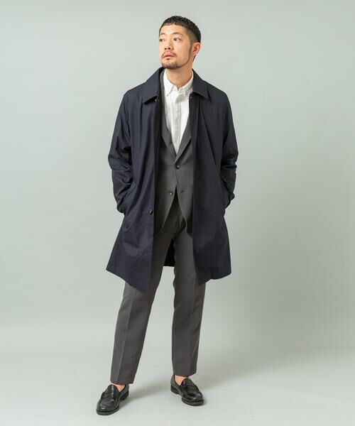 URBAN RESEARCH ROSSO / アーバンリサーチ ロッソ ステンカラーコート | 『撥水』タイプライタースプリングコート | 詳細19