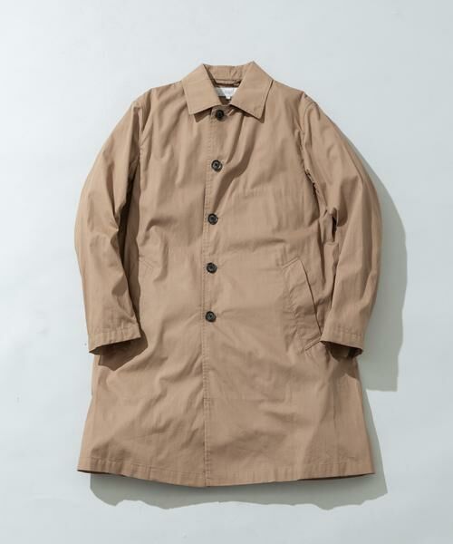 URBAN RESEARCH ROSSO / アーバンリサーチ ロッソ ステンカラーコート | 『撥水』タイプライタースプリングコート（ベージュ）