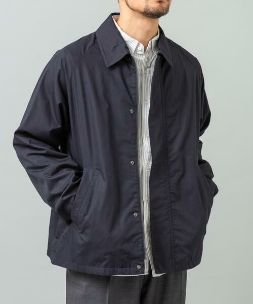 URBAN RESEARCH ROSSO / アーバンリサーチ ロッソ ブルゾン | 『撥水』タイプライターブルゾン（ネイビー）