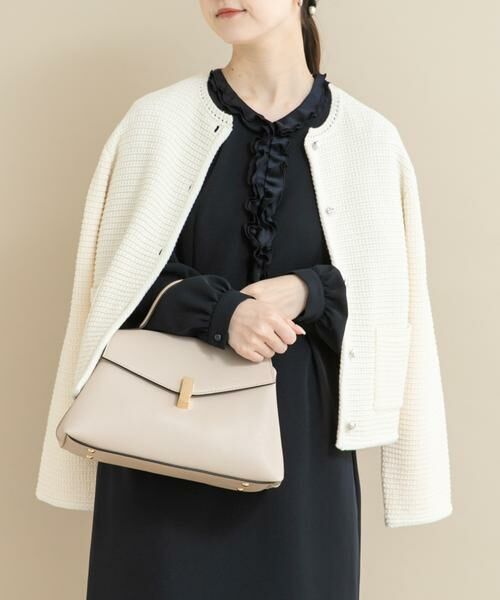 URBAN RESEARCH ROSSO / アーバンリサーチ ロッソ ノーカラージャケット | 『WEB/一部店舗限定』ツイードノーカラーニットジャケット | 詳細19