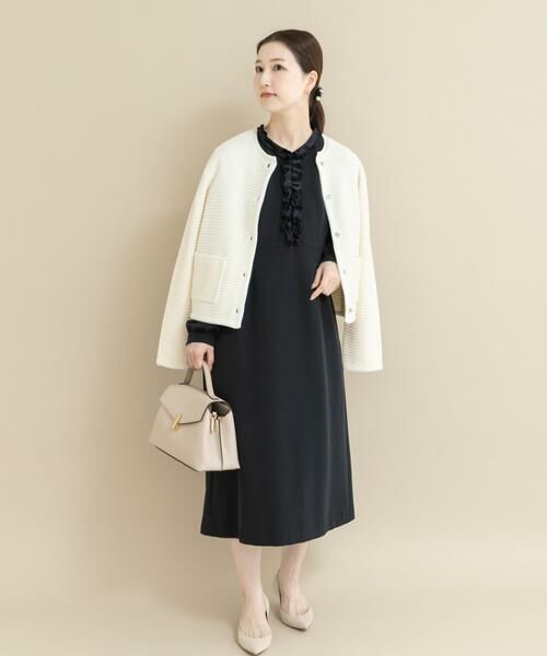 URBAN RESEARCH ROSSO / アーバンリサーチ ロッソ ノーカラージャケット | 『WEB/一部店舗限定』ツイードノーカラーニットジャケット | 詳細23