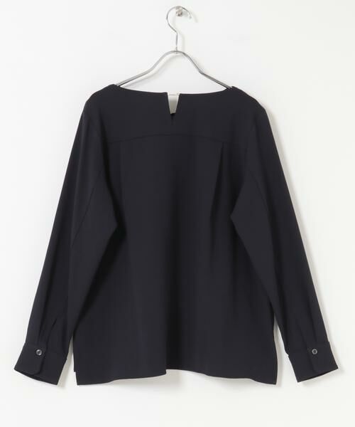 URBAN RESEARCH ROSSO / アーバンリサーチ ロッソ シャツ・ブラウス | トリアセテート混ドレープネックブラウス | 詳細10