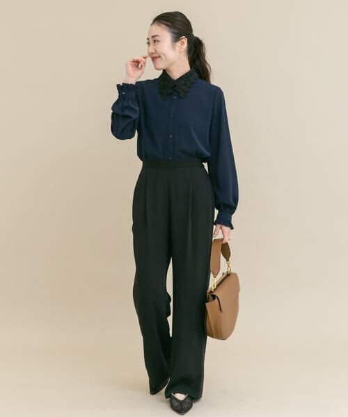 URBAN RESEARCH ROSSO / アーバンリサーチ ロッソ シャツ・ブラウス | 『WEB/一部店舗限定』レースカラーブラウス | 詳細3