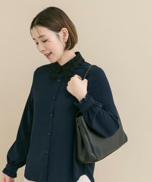 URBAN RESEARCH ROSSO / アーバンリサーチ ロッソ シャツ・ブラウス | 『WEB/一部店舗限定』レースカラーブラウス | 詳細5