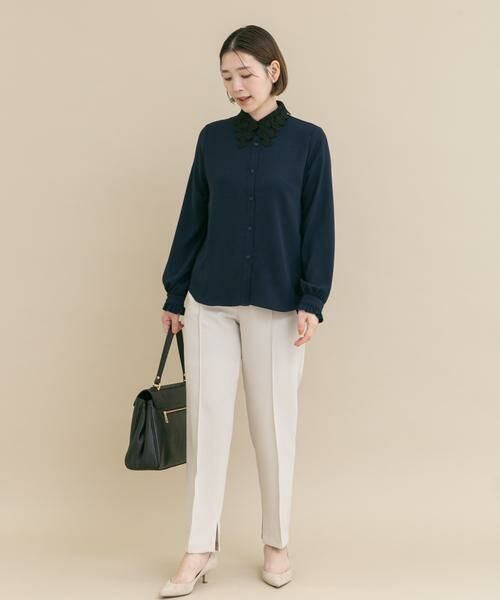 URBAN RESEARCH ROSSO / アーバンリサーチ ロッソ シャツ・ブラウス | 『WEB/一部店舗限定』レースカラーブラウス | 詳細7